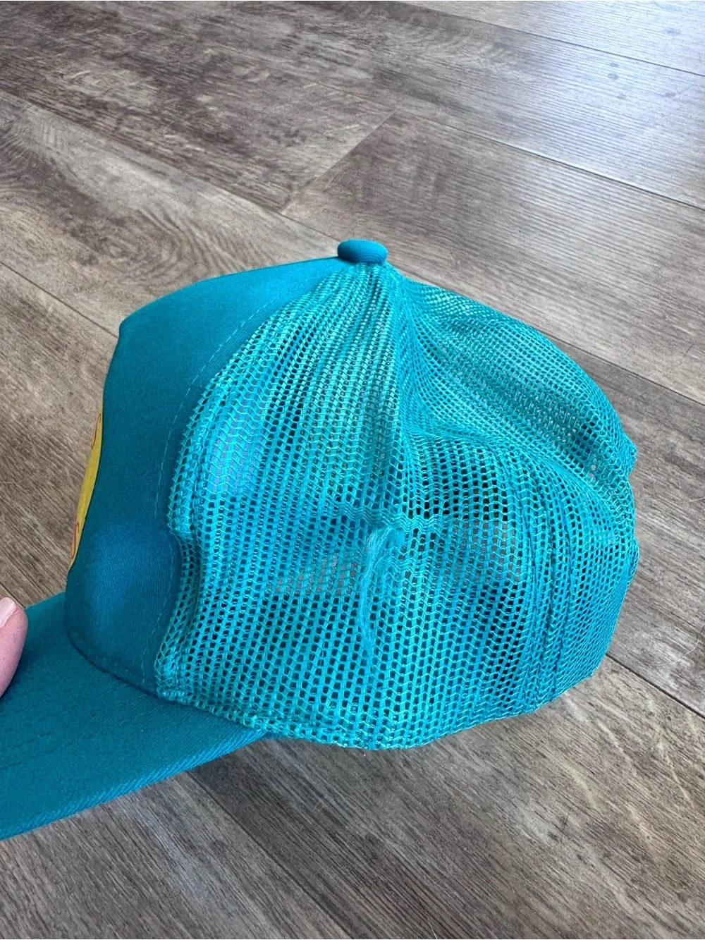 Bass Pro Shops Teal Fishing Mesh Trucker Hat